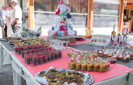 Buffet, Location de salles de réception mariage à Bormes, Hyères, Toulon, La Londe, 83